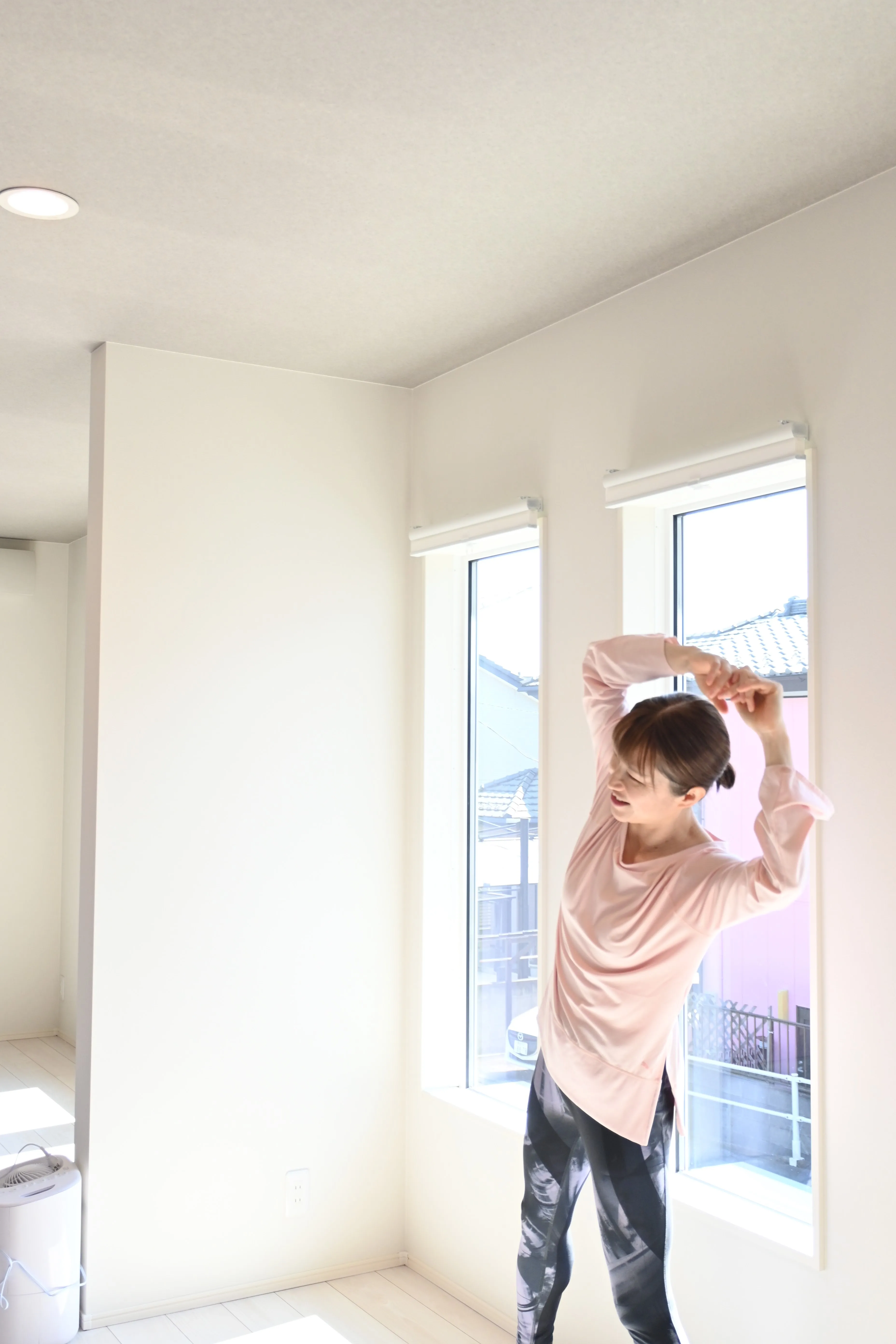 ヨガレッスン風景 5 - スタジオ内の様子